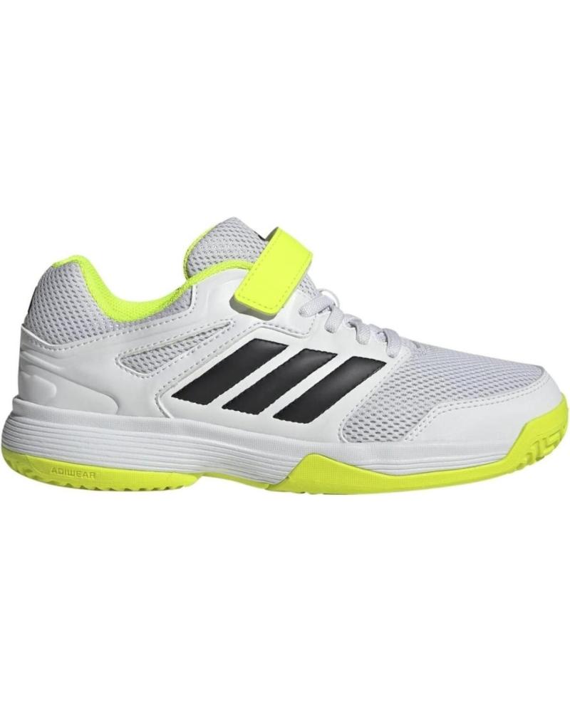 ADIDAS SPEEDCOURT VELCRO BIANCO BLANCO