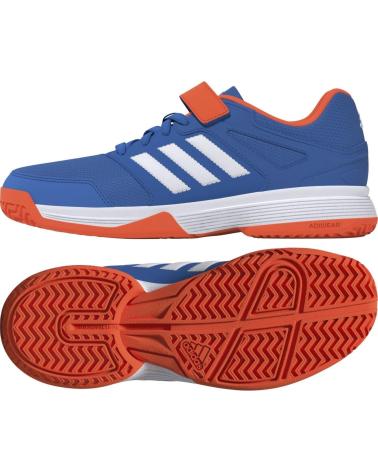 ADIDAS SPEEDCOURT VELCRO BLEU AZUL