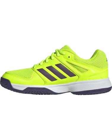 ADIDAS ZAPATILLAS SPEEDCOURT K BALONMANO-VOLEY UNISEX AZUL VERDE FLUOR