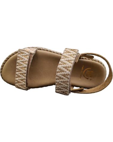 SANDÁLIAS PLATAFORMA HELLO COMFORT 6019 BEGE BEIGE