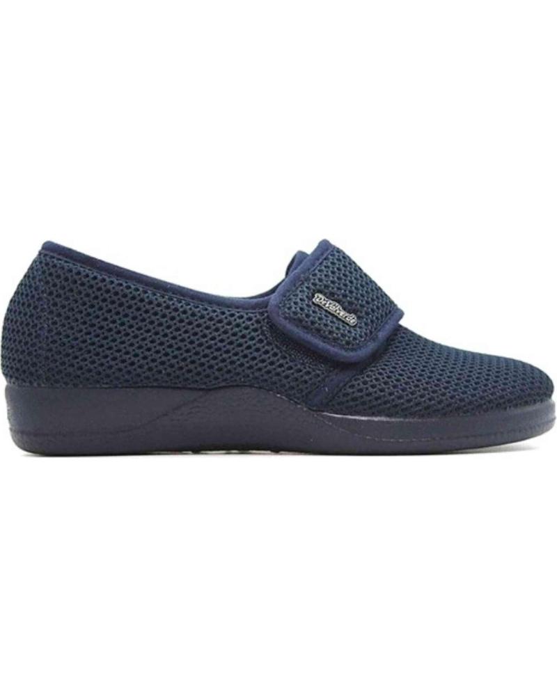 OLMITOS HAUSSCHUHE FÜR DAMEN | MARINEBLAU KOMFORT MULTICOLOR