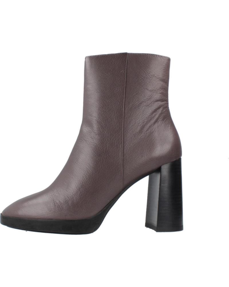 STIVALETTI GEOX TEULADA D IN PELLE GRIGIA - RIFERIMENTO C1115 C1115