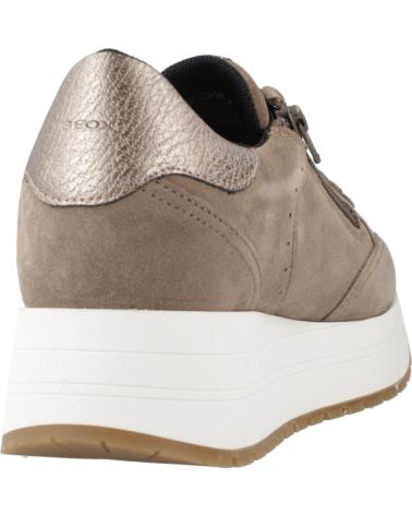 ZAPATILLAS GEOX D NEW KENCY BEIGE C6029 CON PLATAFORMA C6029
