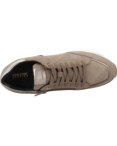 ZAPATILLAS GEOX D NEW KENCY BEIGE C6029 CON PLATAFORMA C6029