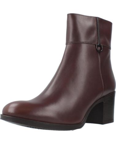 GEOX D NEW ASHEEL C6238 BRAUNE STIEFELETTEN C6238