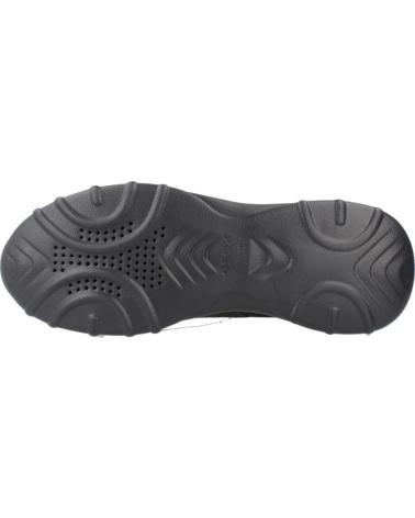 GEOX D ALLENIEE BLACK C9999 CASUAL SNEAKERS WITH LIGHTWEIGHT SOLE C9999