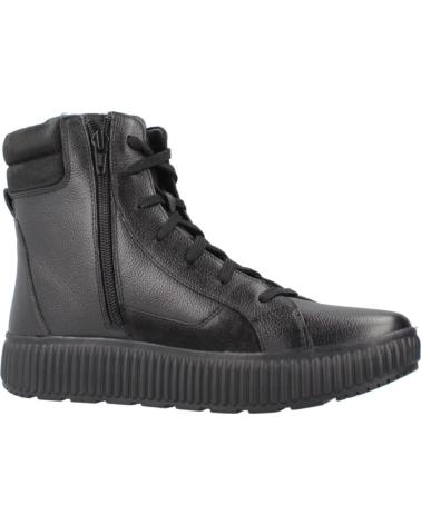 GEOX D GRAISY ANKLE BOOTS BLACK C9999 C9999