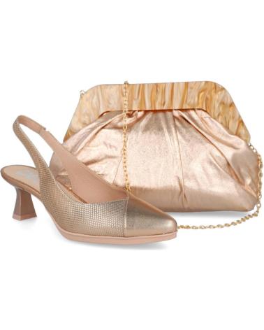 DESIREÉ ZAPATOS DE TACON DESIREE EN PARA MUJER GRIS