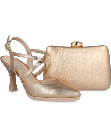 ESCARPINS DESIREÉ SAMI5 MÉTALLISÉ ROSE ROSE