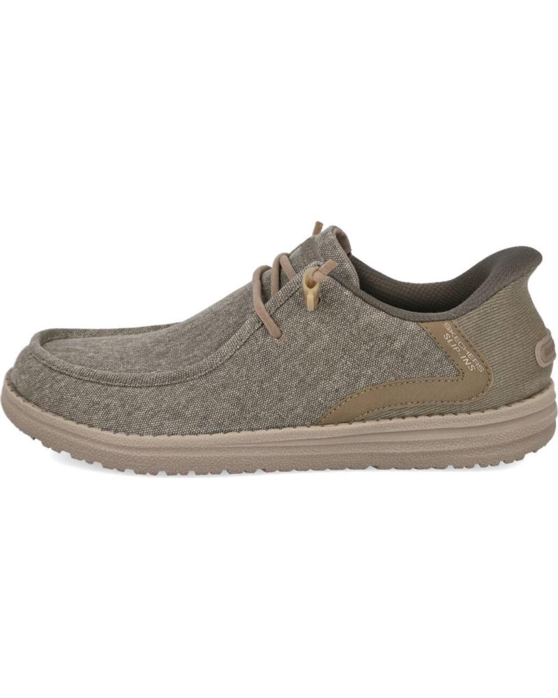 SKECHERS RELAXED FIT® MOKASSINS BEIGE FÜR HERREN BEIG
