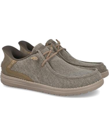 SKECHERS RELAXED FIT® MOKASSINS BEIGE FÜR HERREN BEIG