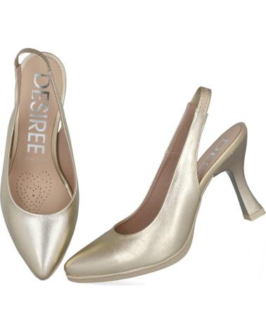 DESIREÉ SAMI1 TOTAL FL PUMPS PLATIN PLATINO