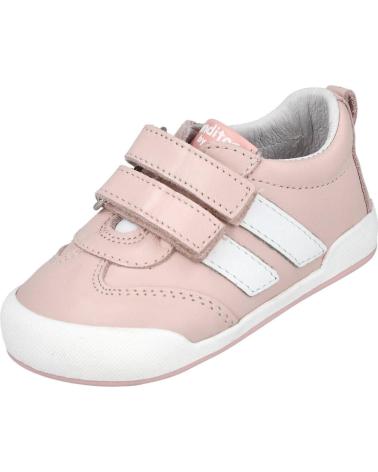 ZAPATILLAS CRIOS MILAN-LIVING BAREFOOT ROSAS CON CIERRE ADHERENTE ROSA