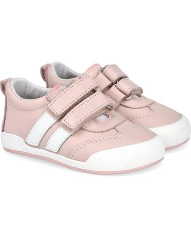 ZAPATILLAS CRIOS MILAN-LIVING BAREFOOT ROSAS CON CIERRE ADHERENTE ROSA