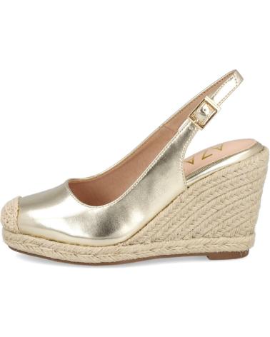 SANDALI ZEPPA ESPARTO AZAREY MD494J543M ORO METALLIZZATO GRIS