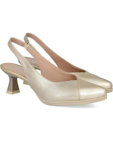 DESIREÉ MAIA37 ESCARPINS SLINGBACK PLATINE MÉTALLISÉ PLATINO