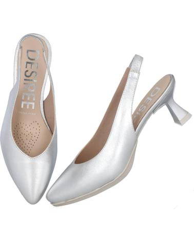 DESIREÉ ZAPATOS DE TACON DESIREE EN PARA MUJER GRIS