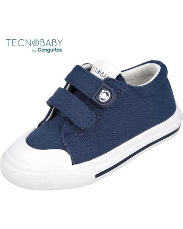 CONGUITOS TESH500005 BARFUSS-SNEAKER BLAU AZUL