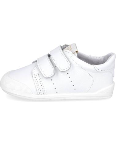 CRIOS MDPARIS ZAPATILLAS BLANCAS CON CIERRE ADHERENTE BLANCO