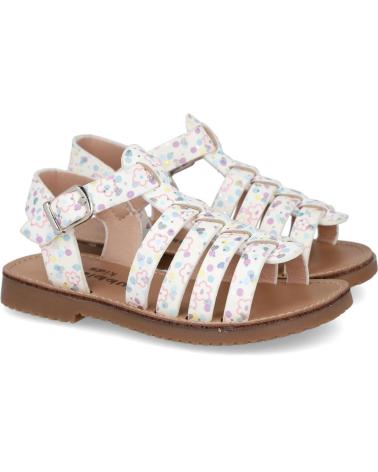 Sandálias de Menina BUBBLE BOBBLE SANDALIAS MDC1437 PARA NINAS EN COLOR BLANCO