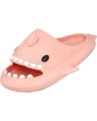 L&R SHOES SB9424 ROSA HAIFISCH-BADESANDALEN ROSA