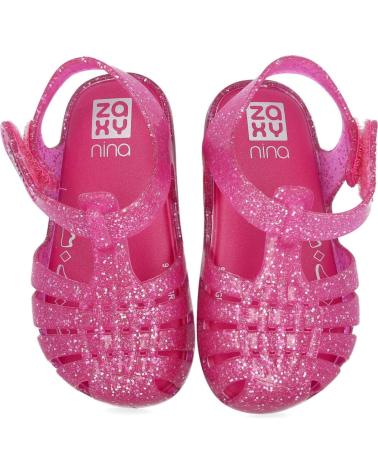 ZAXY SANDALIAS DE GOMA GLITTER ZAXY CHARM BABY 83641 ROJAS ROJO