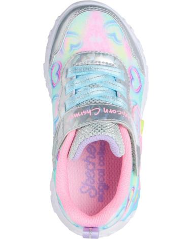 SKECHERS MÄDCHEN SNEAKER EINHORN LICHTER MEHRFARBIG MULTICOLOR