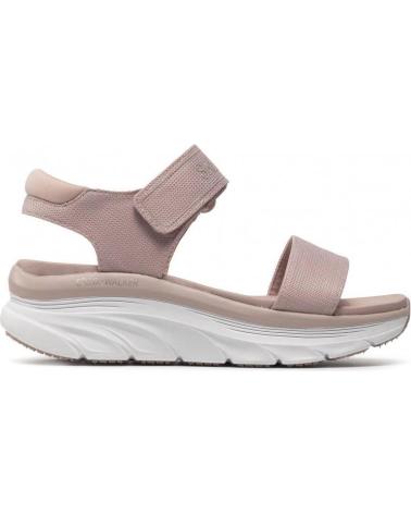 SKECHERS SANDALIAS DLUX WALKER - NEW BLOCK ROSA
