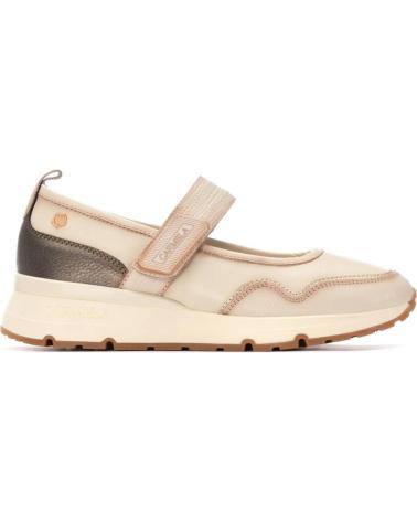 TÊNIS MARY JANE CARMELA 162515 BEGE - CONFORTO E ESTILO BEIGE