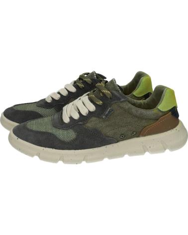 ZAPATILLAS CASUAL JEEP JM51004A4 VERDE MILITAR HOMBRE VERDE MILITAR