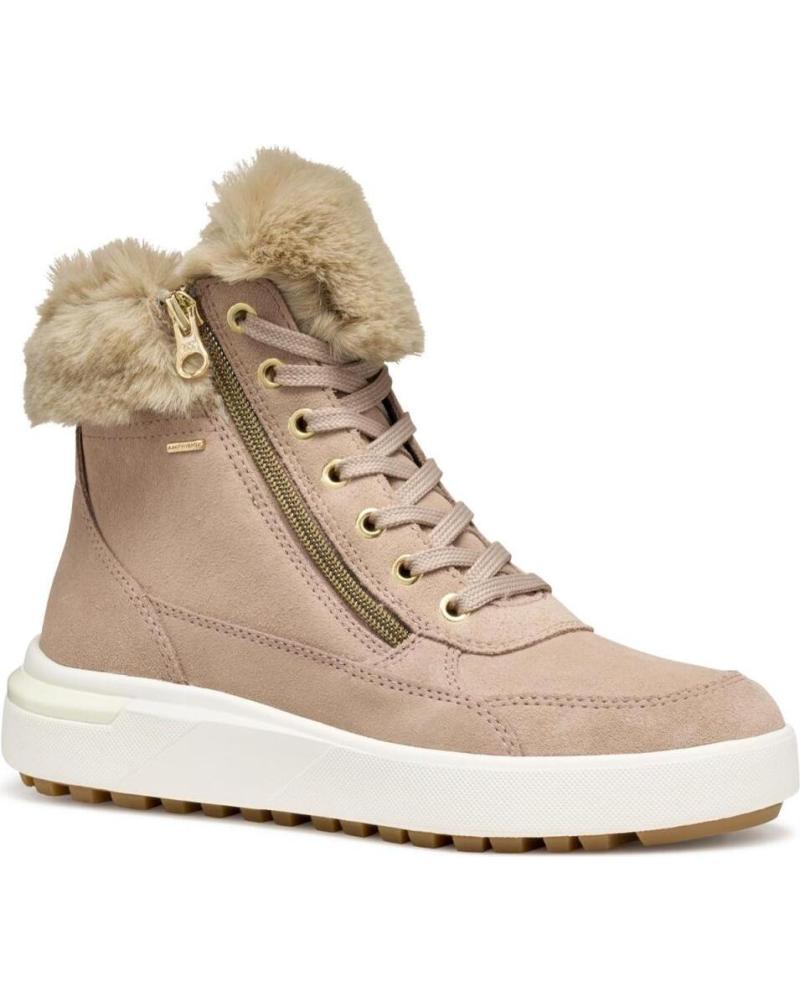 GEOX AMPHIBIOX DALYLA ANTIQUE ROSE BOOTS ROSA