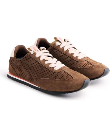 GIOSEPPO ISANTI 76475 - BRAUNE WILDLEDER-SNEAKER FÜR DAMEN MARRON