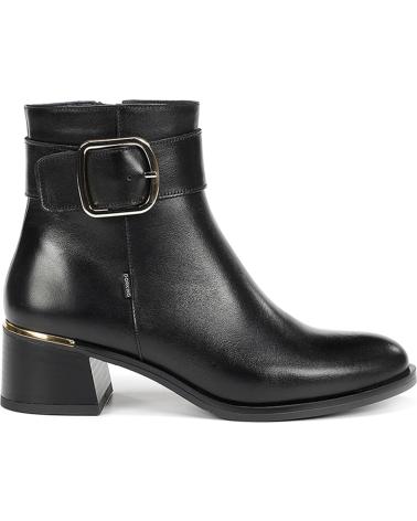 STIVALETTI DORKING BY FLUCHOS KIM D9603 TOSCANA NERO NEGRO