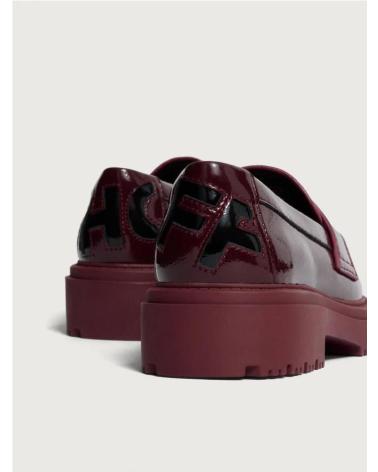 HOFF MOCASIN DE MUJER SCHOOL DE - BURGUNDY
