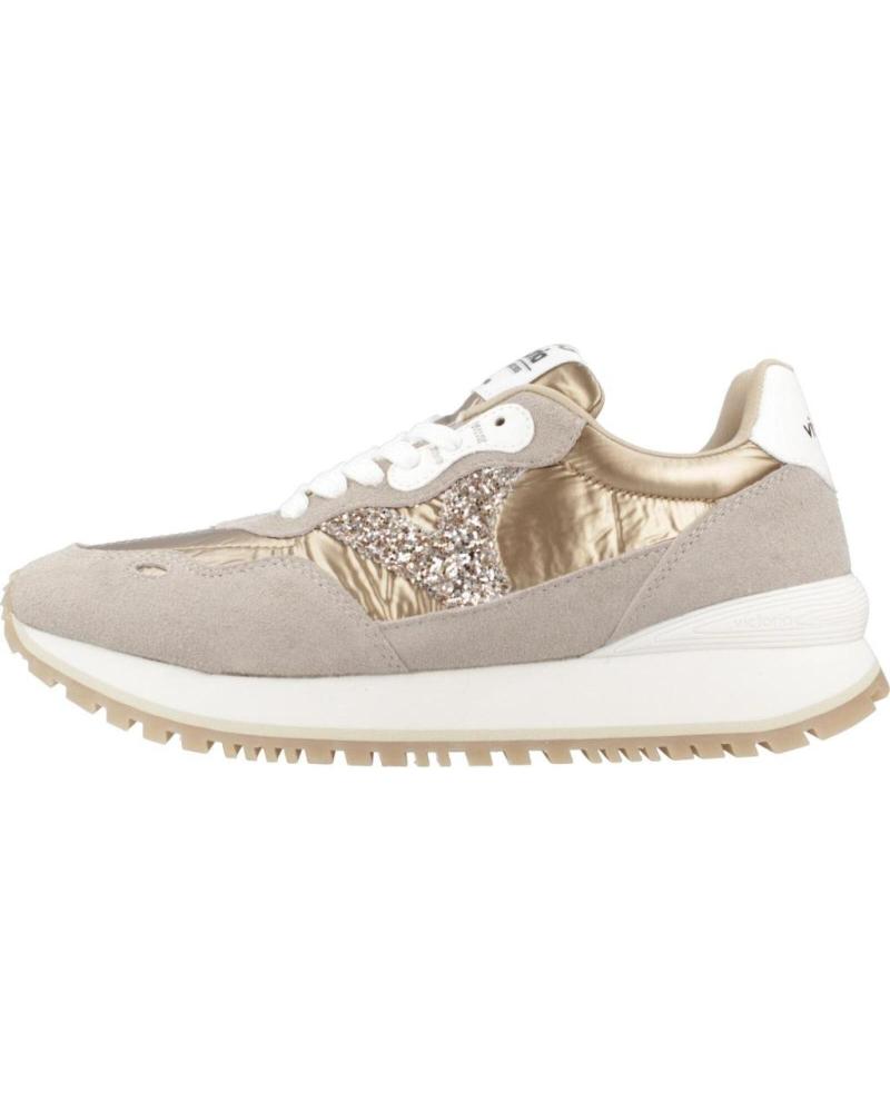 VICTORIA SNEAKERS ACABADO METALIZADO VIENTO 1157102 PLATINO