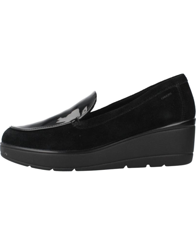 MOCASINES GEOX D ILDE C9999 EN NEGRO C9999