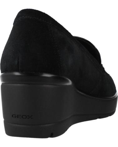 MOCASINES GEOX D ILDE C9999 EN NEGRO C9999