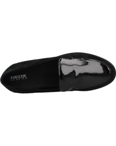 MOCASINES GEOX D ILDE C9999 EN NEGRO C9999