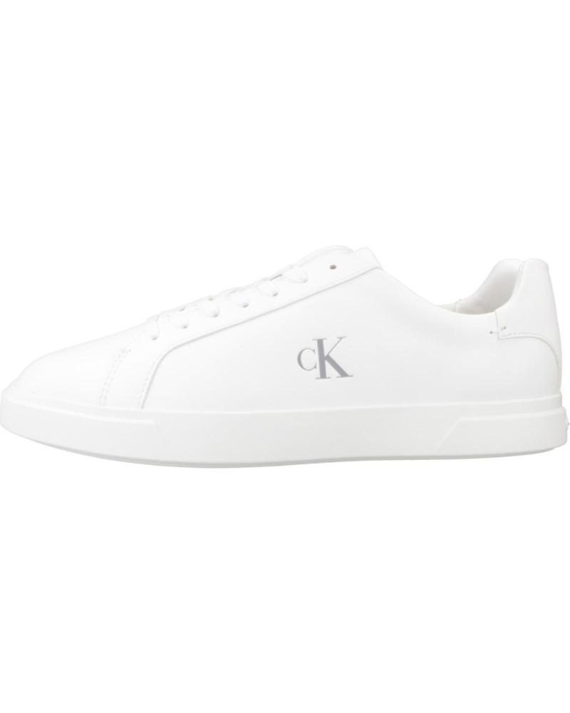 ZAPATILLAS CALVIN KLEIN LOW PRO CUPS LTH MG BLANCAS WHITE