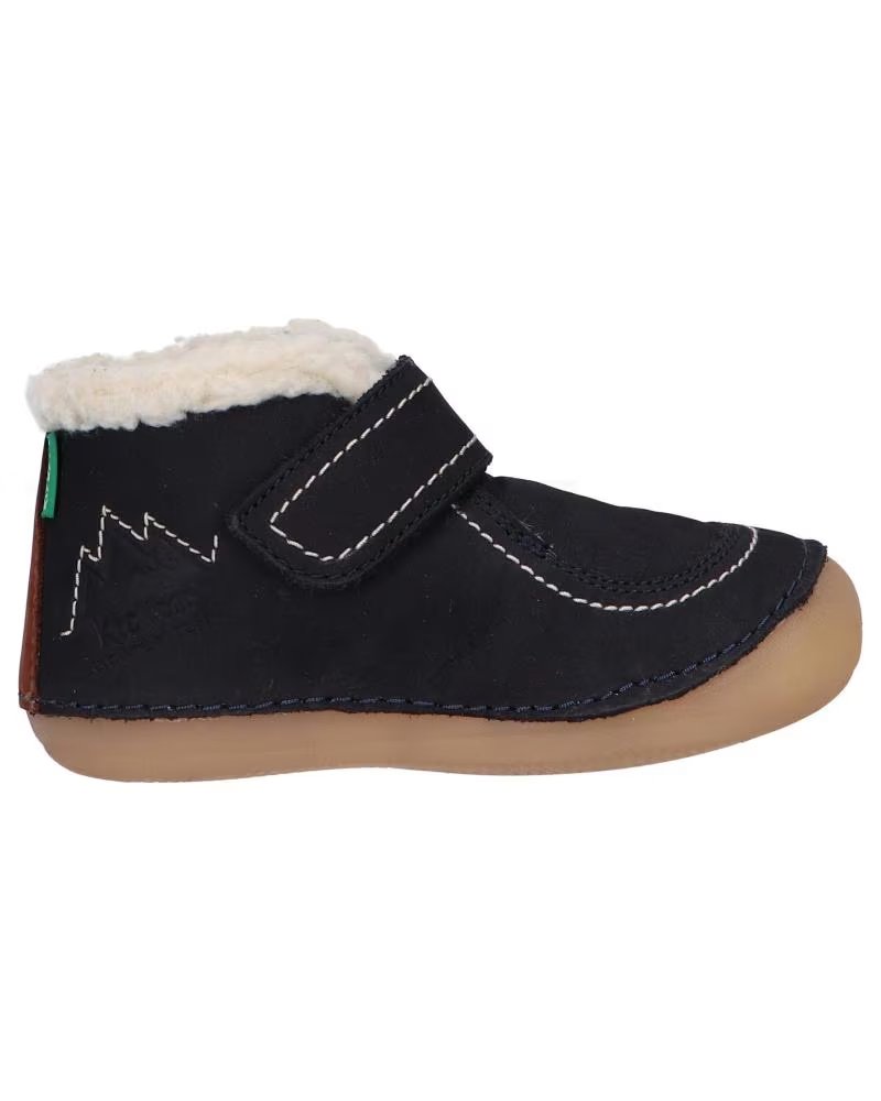 Chaussures Kickers Kickrally20 Pour Enfant - Modèle Oxford Plat - Mixte - Pour Tous Les Jours - 3