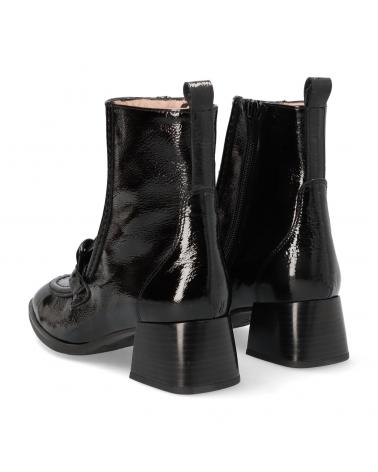 Botines De Mujer HISPANITAS BOTIN TACON BLOQUE  NEGRO