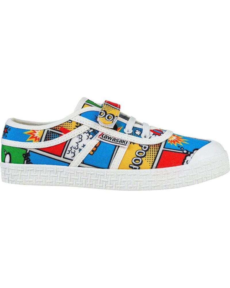 Scarpe Sport De Niña KAWASAKI CARTOON KIDS SHOE W-ELASTIC K202585 2084 STRONG BLUE  2084 STRONG BLUE