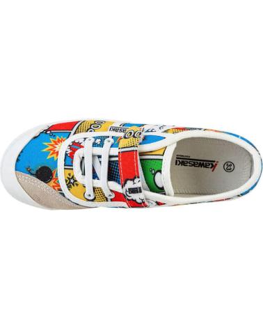 Scarpe Sport De Niña KAWASAKI CARTOON KIDS SHOE W-ELASTIC K202585 2084 STRONG BLUE  2084 STRONG BLUE