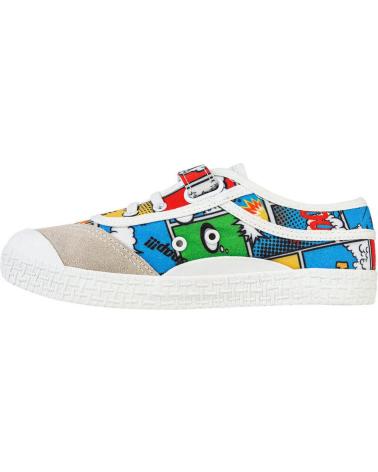 Scarpe Sport De Niña KAWASAKI CARTOON KIDS SHOE W-ELASTIC K202585 2084 STRONG BLUE  2084 STRONG BLUE