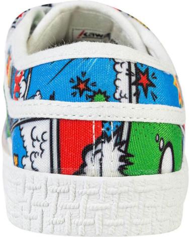 Scarpe Sport De Niña KAWASAKI CARTOON KIDS SHOE W-ELASTIC K202585 2084 STRONG BLUE  2084 STRONG BLUE