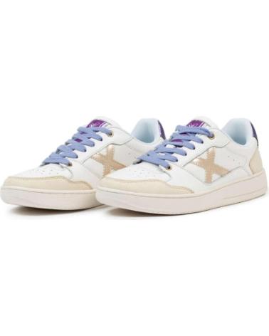 MUNICH LEGIT 8908100 WEISS MIT VIOLETTEN METALLIC-DETAILS WHITE