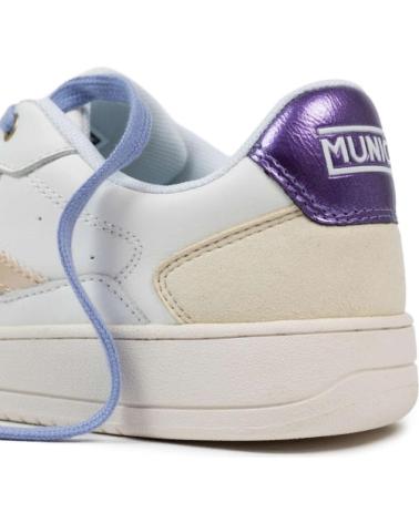 MUNICH LEGIT 8908100 WEISS MIT VIOLETTEN METALLIC-DETAILS WHITE