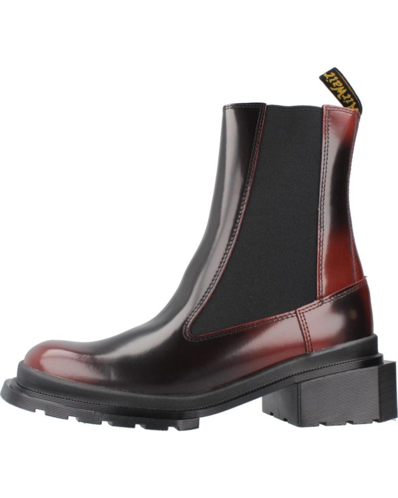 DR. MARTENS MAYBOLE CHELSEA BOOTS FOR WOMEN - DARK CHERRY BLACK