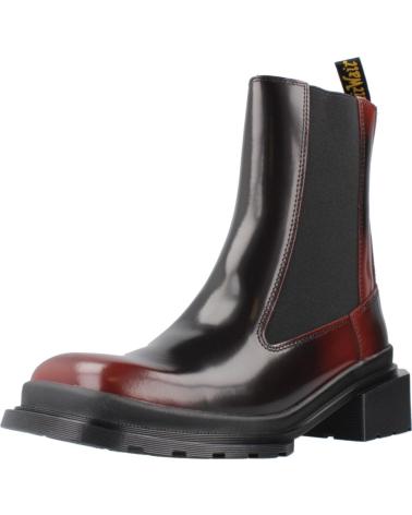 DR. MARTENS MAYBOLE CHELSEA BOOTS FOR WOMEN - DARK CHERRY BLACK