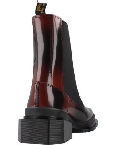 DR. MARTENS MAYBOLE CHELSEA BOOTS FOR WOMEN - DARK CHERRY BLACK